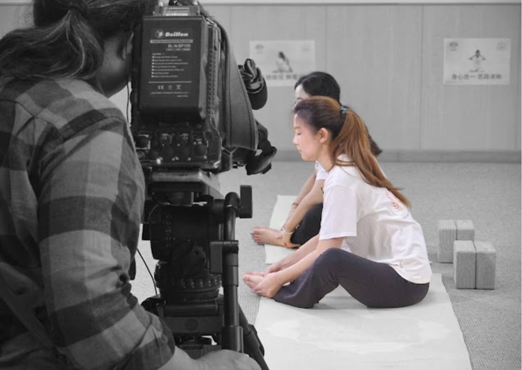 Behind the scenes — LMYC yoga television production for TVB Jade